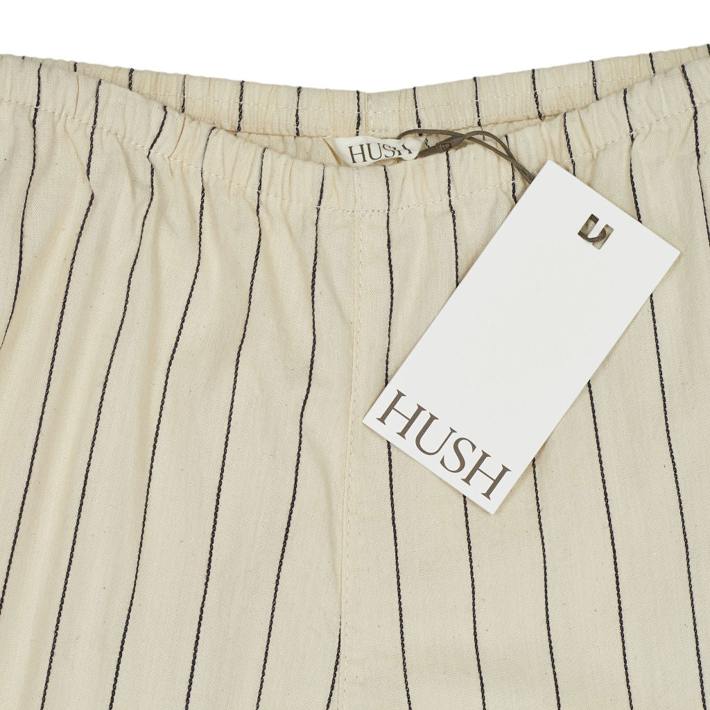 Hush Cream Black Striped Trousers