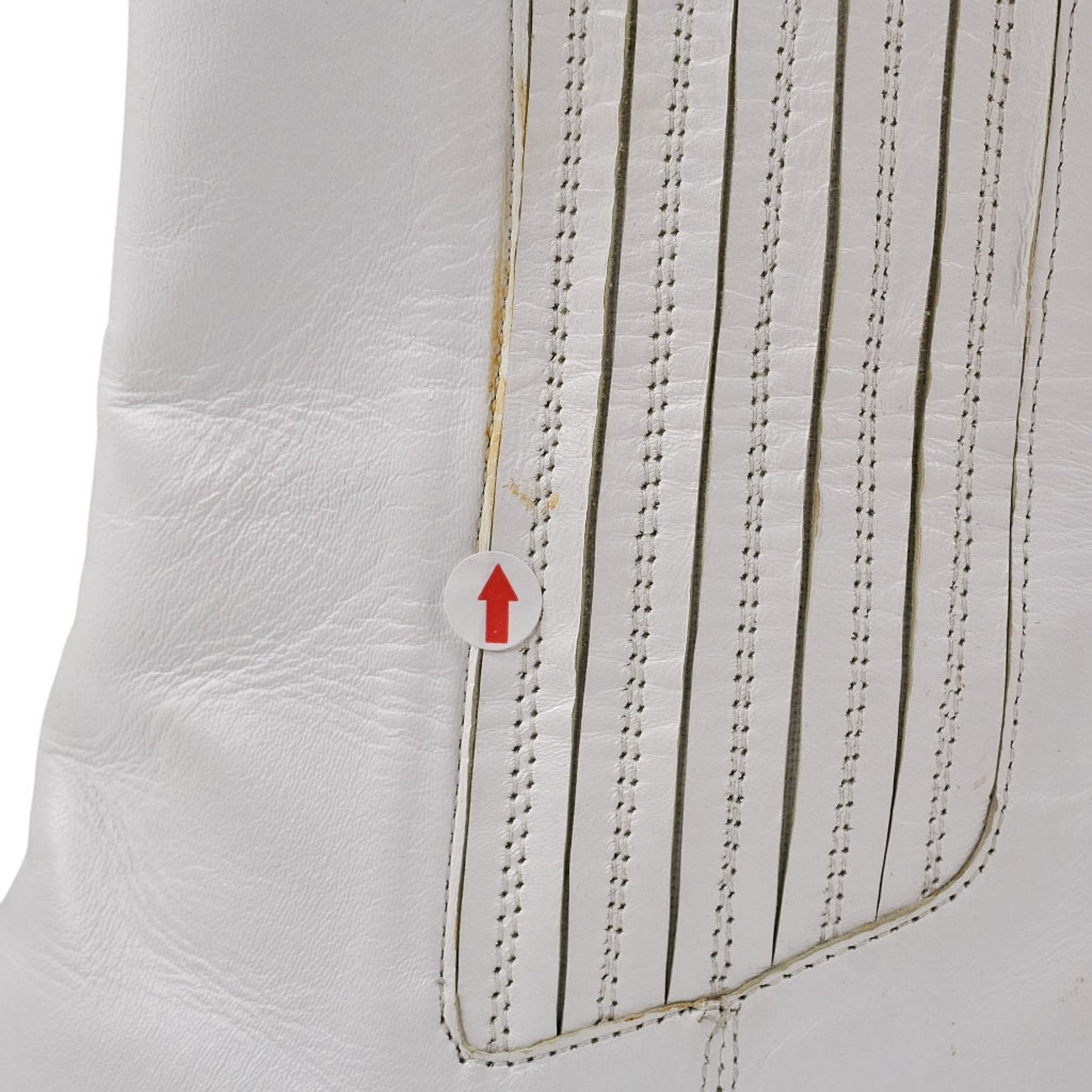 Mother of Pearl White Ankle Boots EU 40
