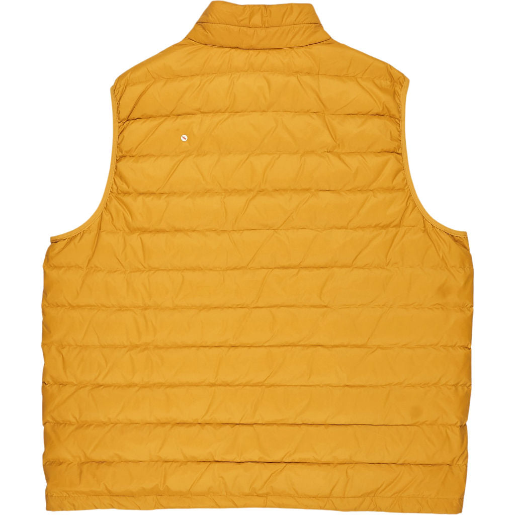 Lands' End Yellow Puffer Gilet Vest