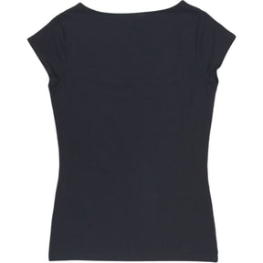 Baukjen Black Square Neck Top