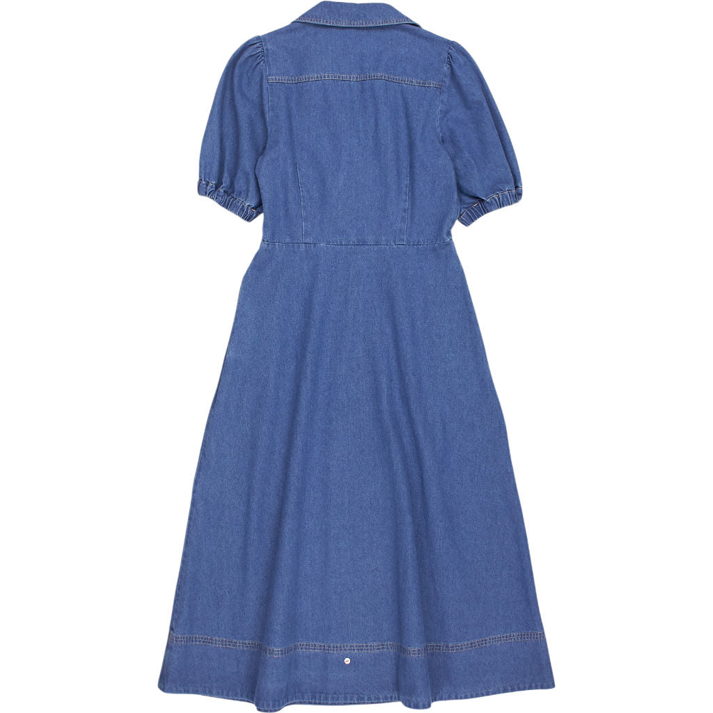 Wyse Blue Denim Freya Dress