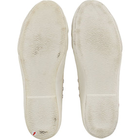 YMC Cream Canvas Trainers