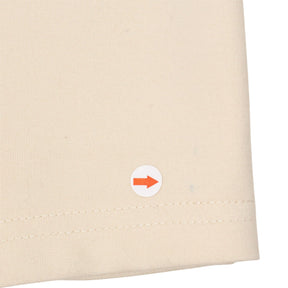 Wyse Cream Frill Neck Top