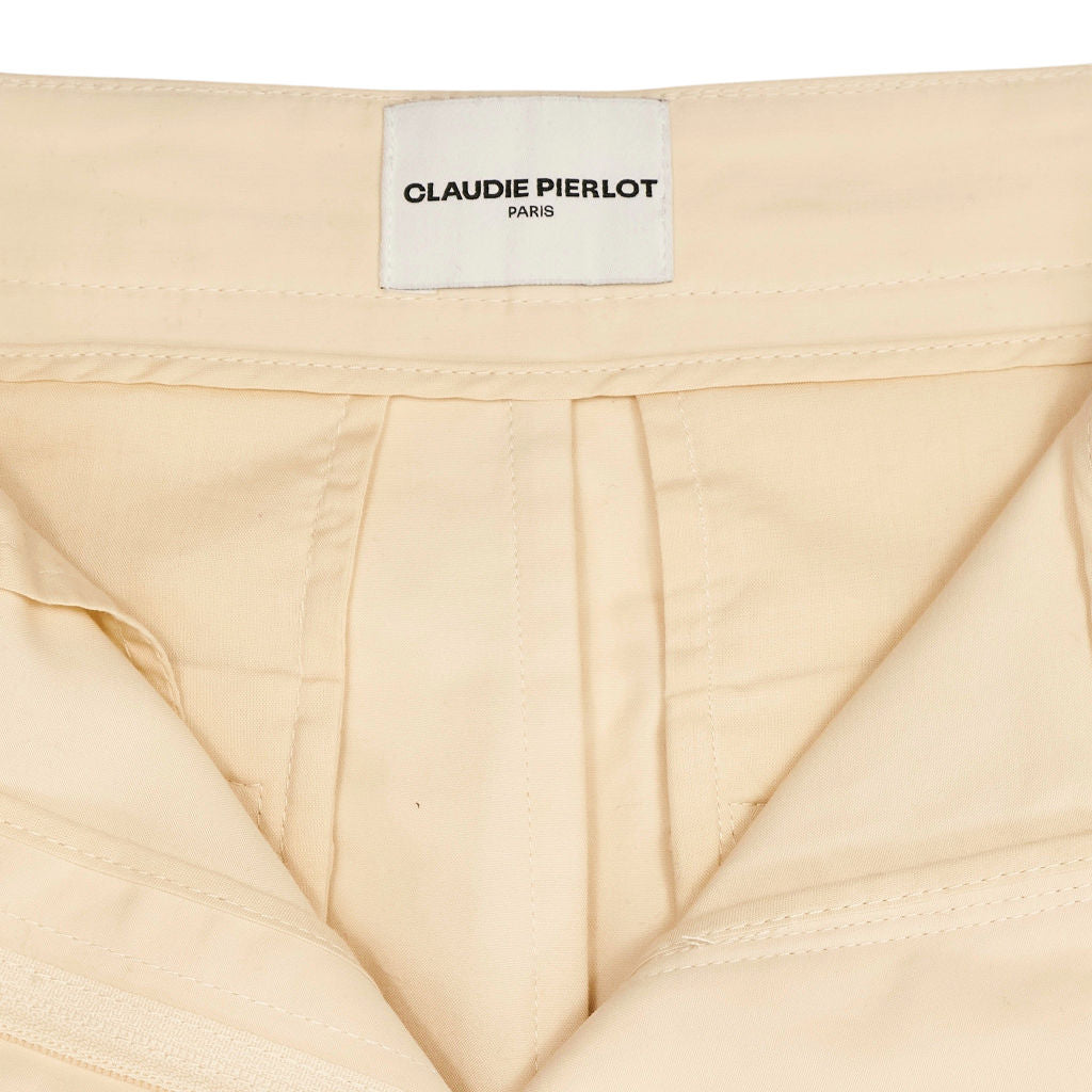Claudie Pierlot Beige Midi Skirt
