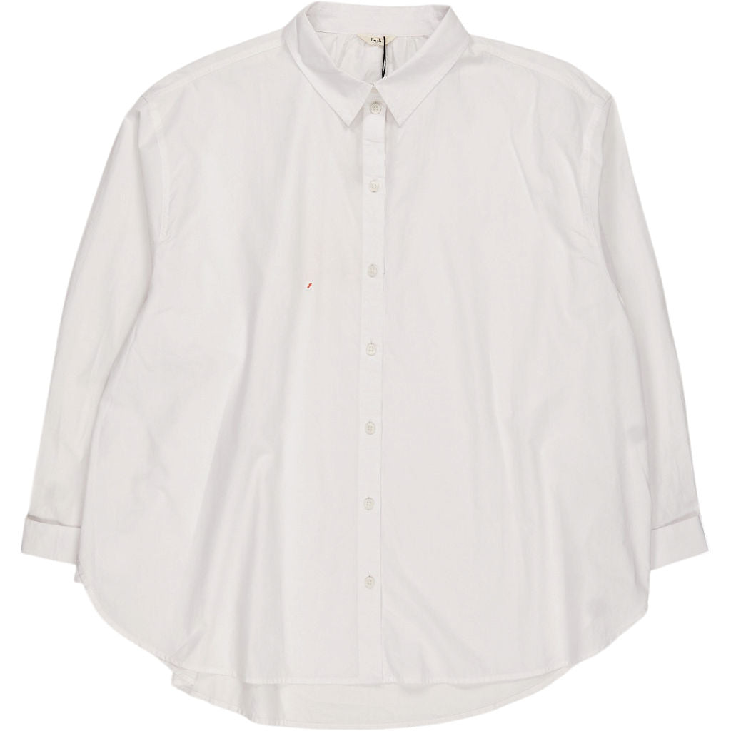 Hush White Oversize Cotton Shirt