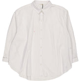 Hush White Oversize Cotton Shirt