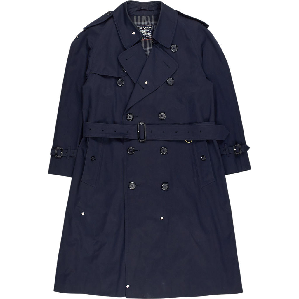 Burberry Navy Trench Coat