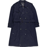 Burberry Navy Trench Coat