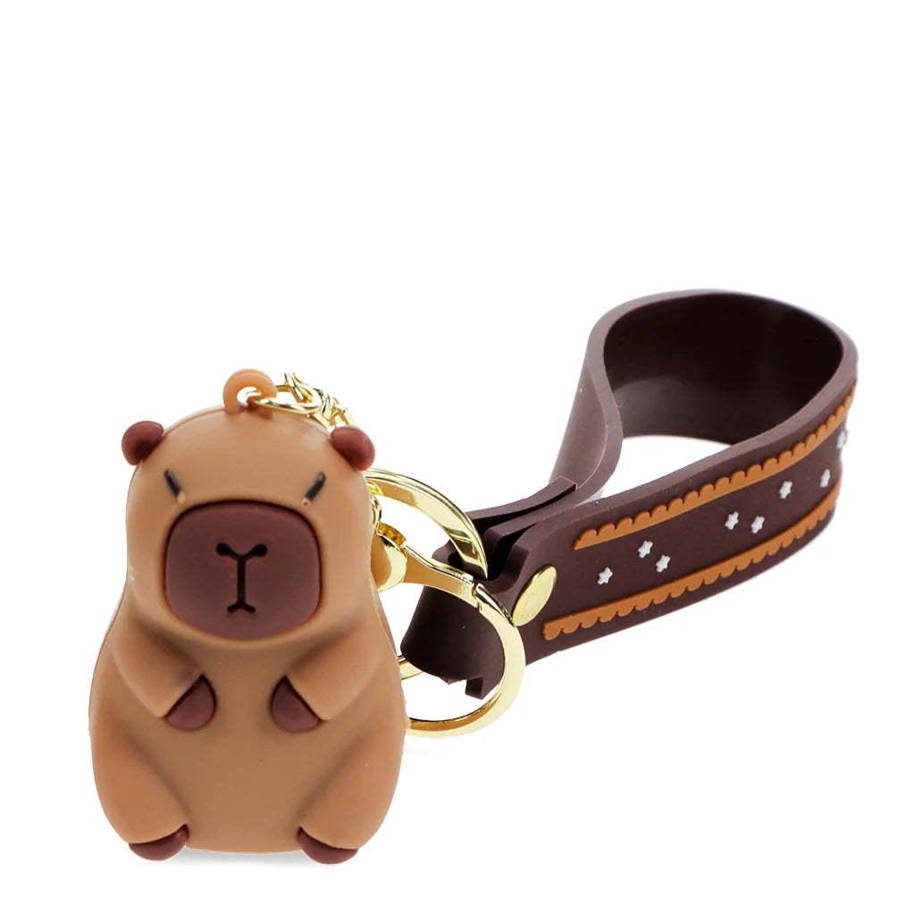 Keyring bag charm - Capybara