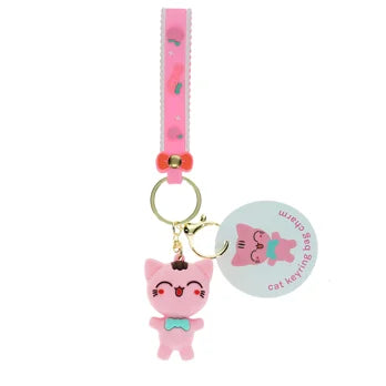 Keyring bag charm - Cat