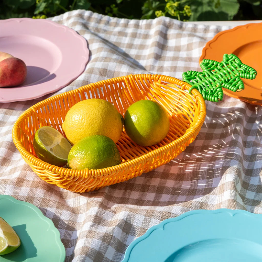 Summer fruit woven basket - 3 designs available