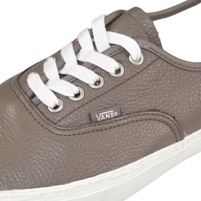 Vans Grey/Green Leather Trainers