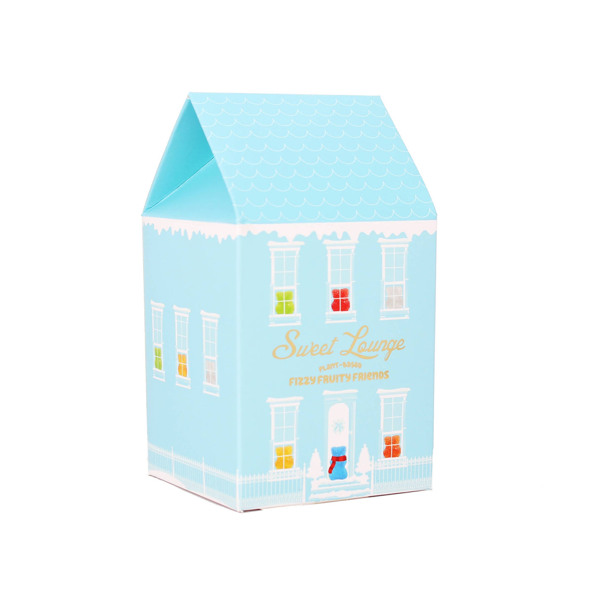 Vegan Fizzy Fruity Friends House Gift Box