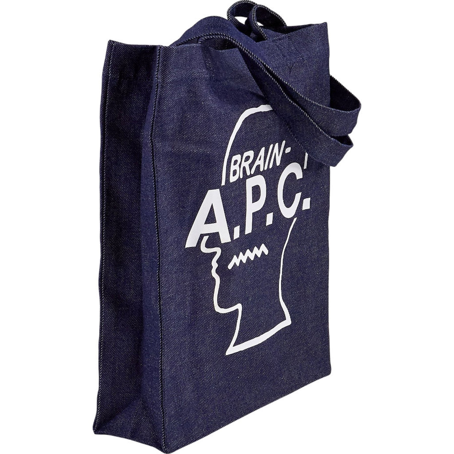 A.P.C. Brain Dead Denim Tote Bag