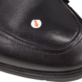 Hush Puppies Black Advice MT Slip On Shoes