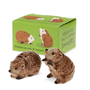Ceramic salt and pepper shakers - Hedgehogs