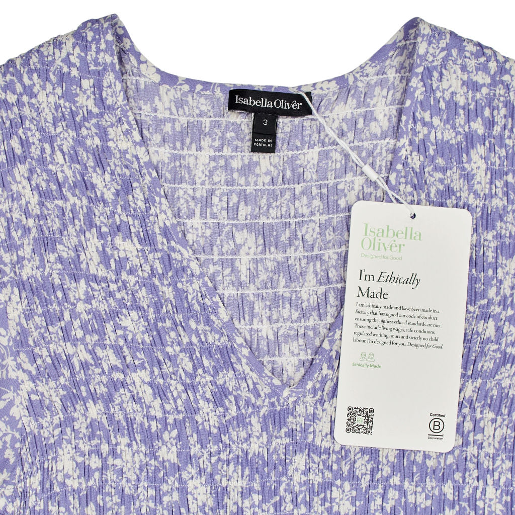 Isabella Oliver Lilac Marlene Maternity Dress