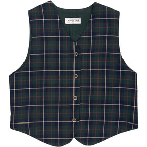 Vintage Country Collection Tartan Waistcoat