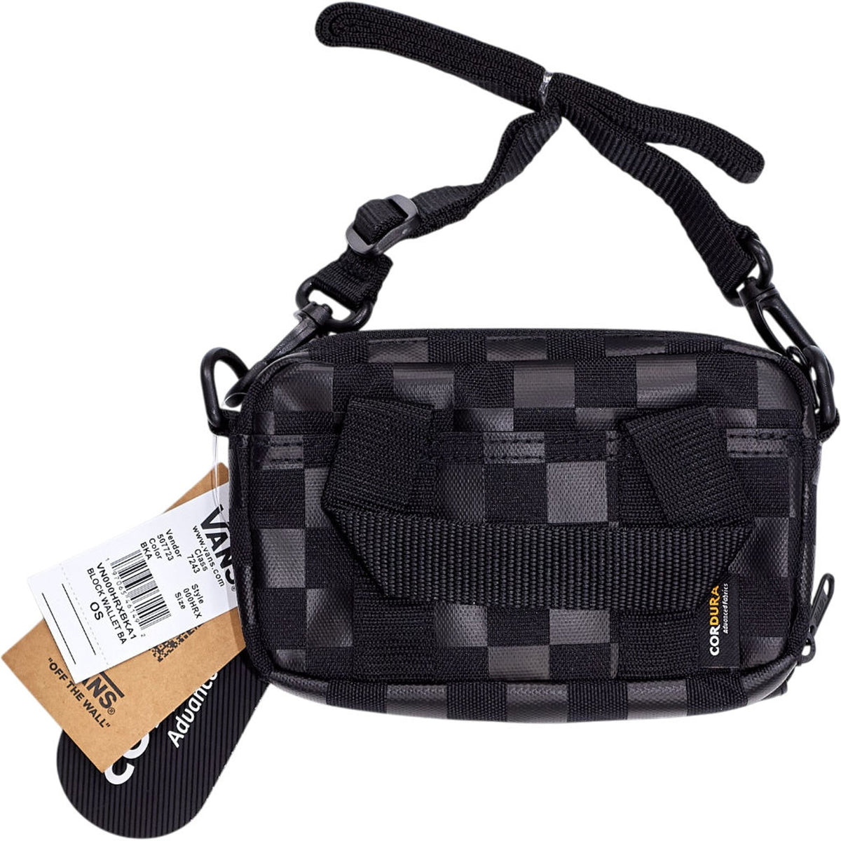 Vans Black Cordura Block Wallet