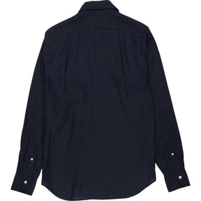 Drake's Navy Long Sleeve Shirt