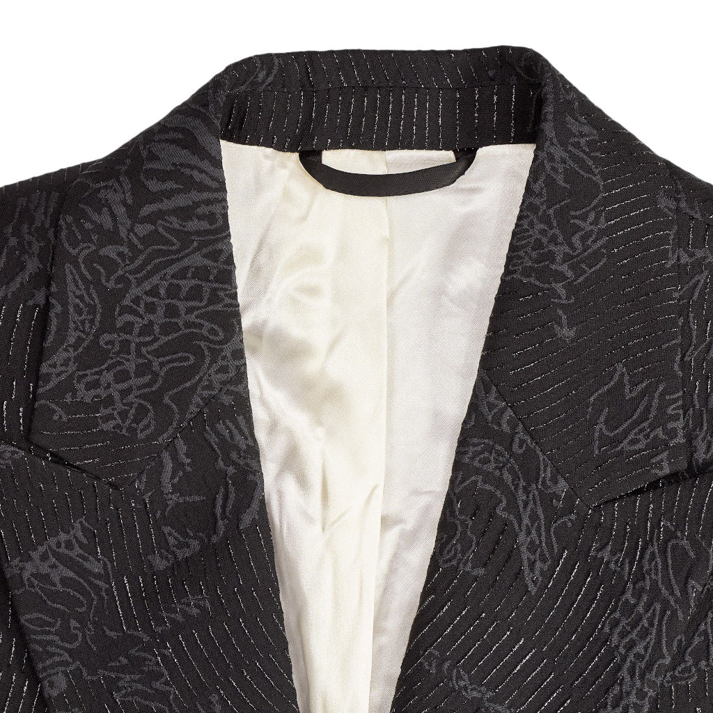 J. Lindeberg Black David U Jacquard Blazer