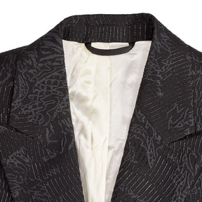 J. Lindeberg Black David U Jacquard Blazer
