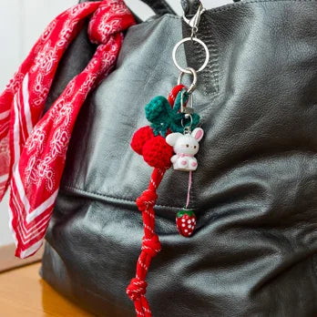 Keyring bag charm - Sweet Bunny