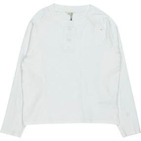 Hush White Matilda Cotton Raglan Top