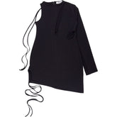 SRVC Black Asymmetric Dress