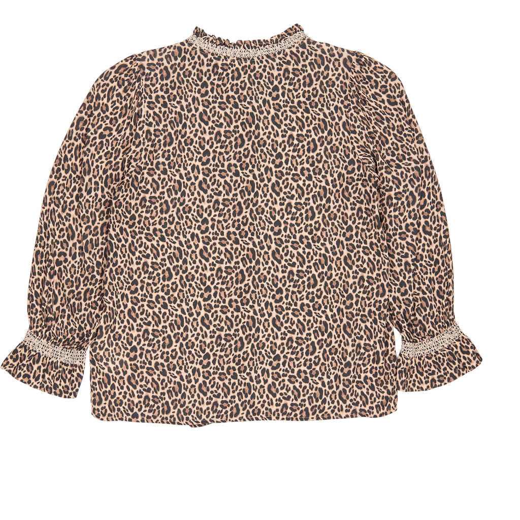 WYSE Leopard Print Blouse