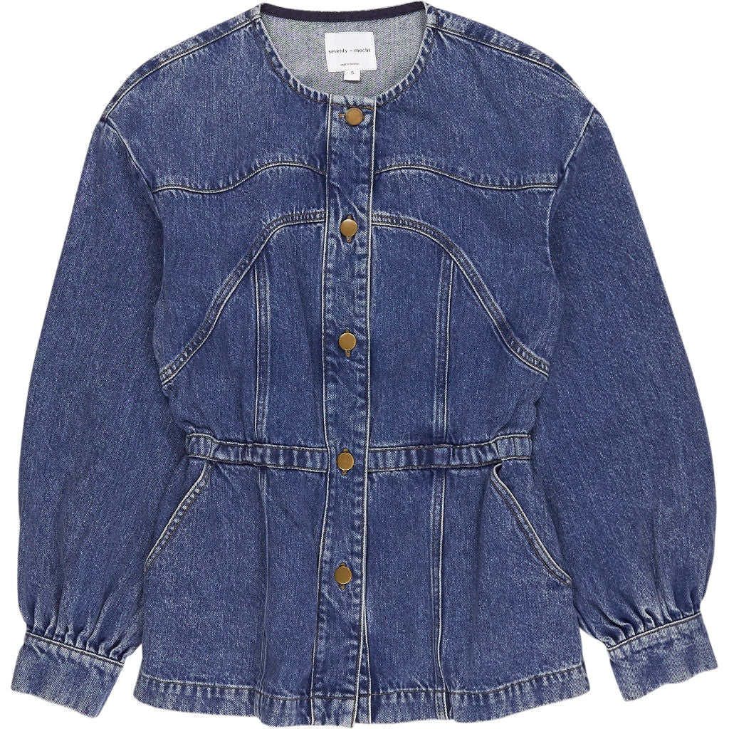 Seventy + Mochi Blue Denim Jacket