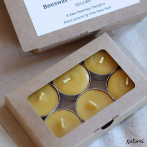 Artisan Beeswax Tealights (available in 5 colours)