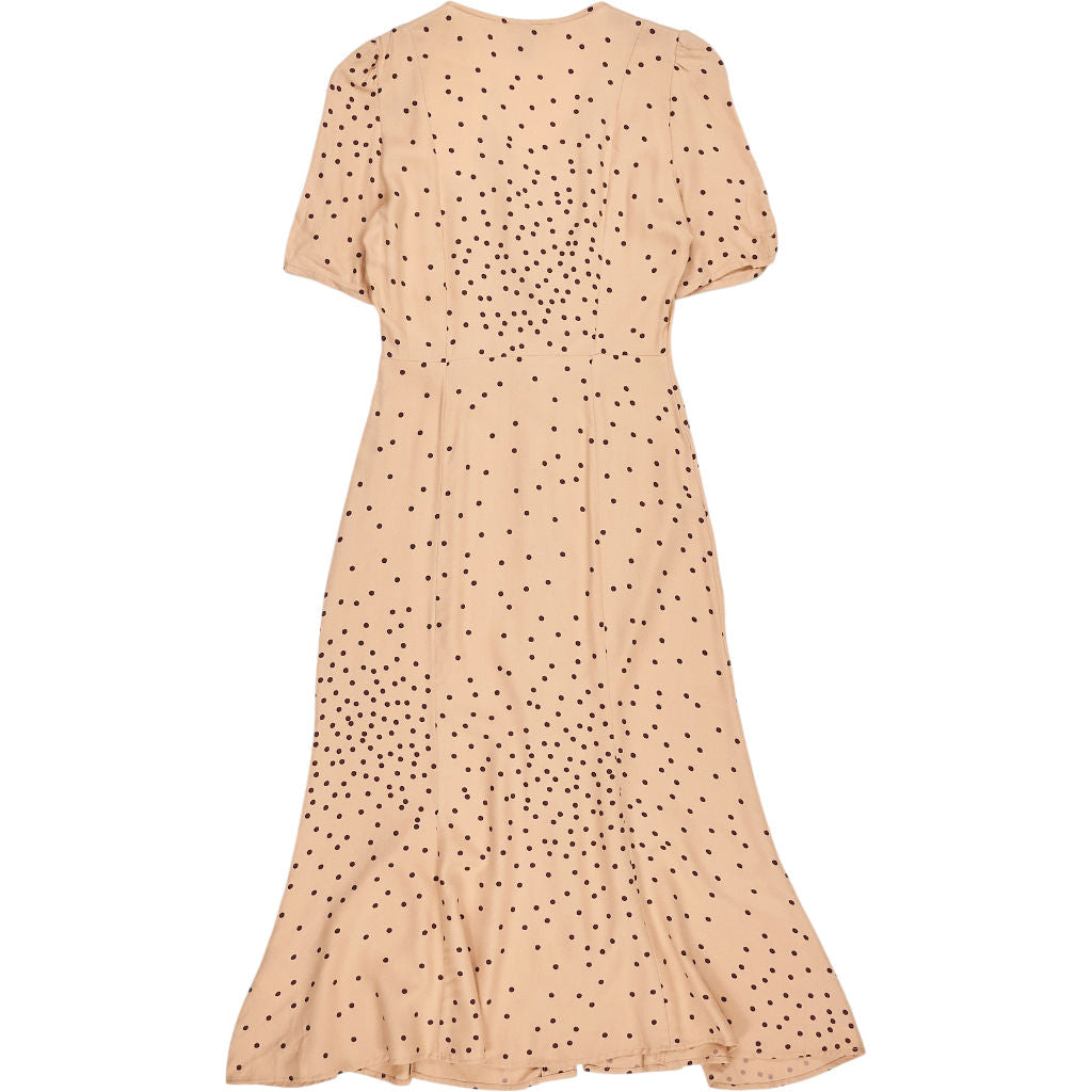 Baukjen Peach Polka Dot Casey Dress