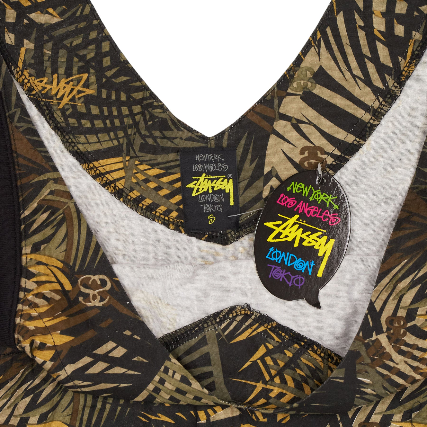 Stussy Camo Print Tank Top