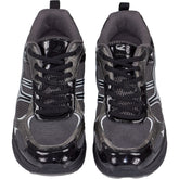 Pull & Bear Black Mesh Trainers