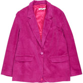 NRBY Pink Corduroy Blazer Jacket