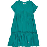 NRBY Teal Short Sleeve Dress