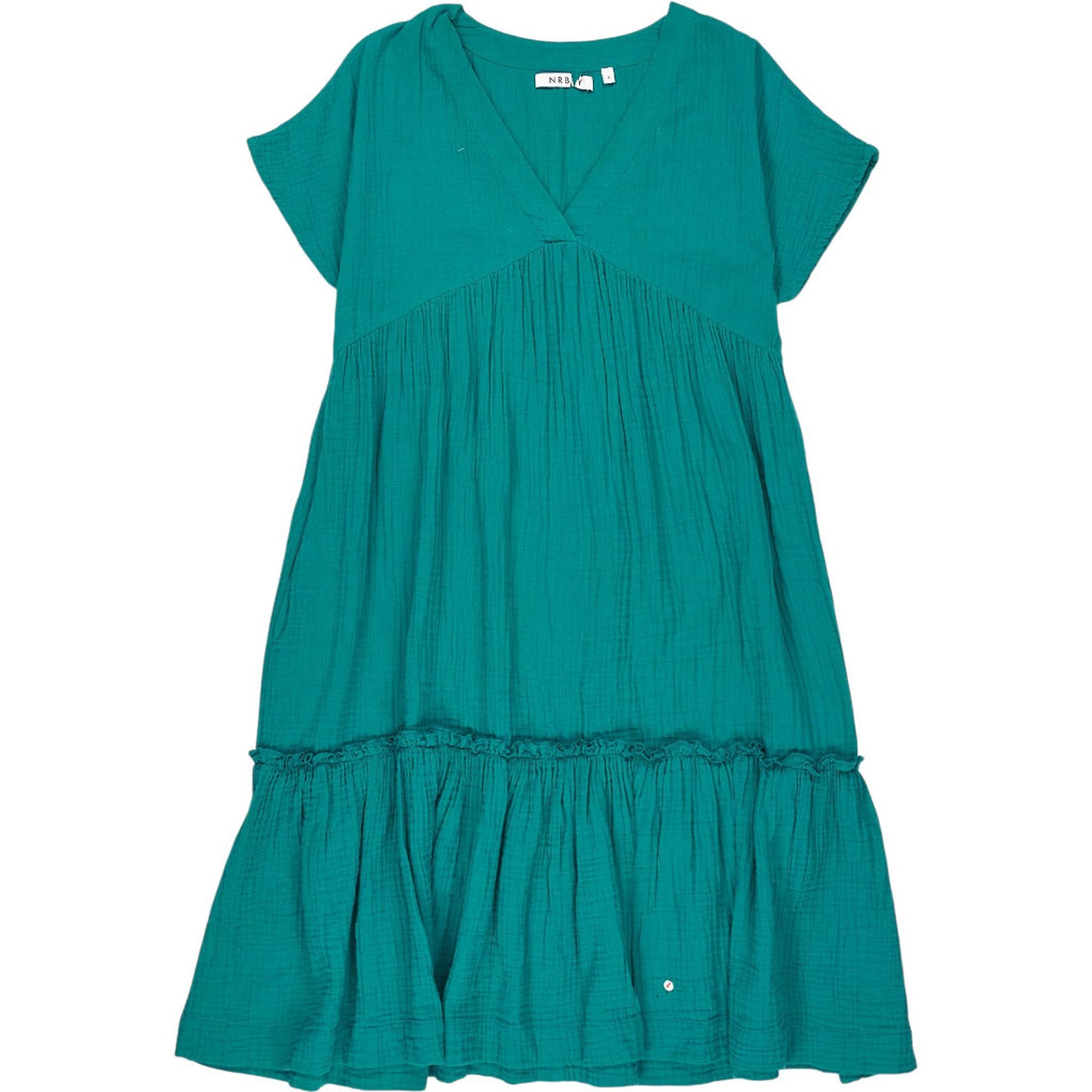 NRBY Teal Short Sleeve Dress
