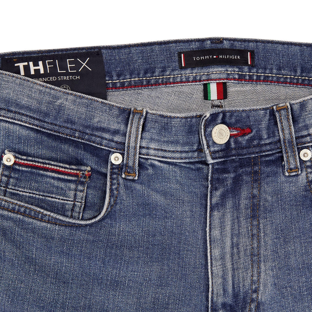 Tommy Hilfiger Blue Bleecker Stretch Jeans