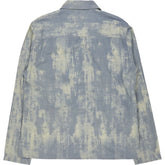 Red Ear Grey Mens Work Shirt