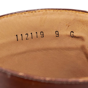 Grenson Brown Leather Brogue Boots
