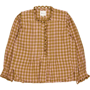 Bonte Blush Olive Check Etienne Shirt