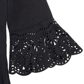 Somerset Black Lace Trim Dress