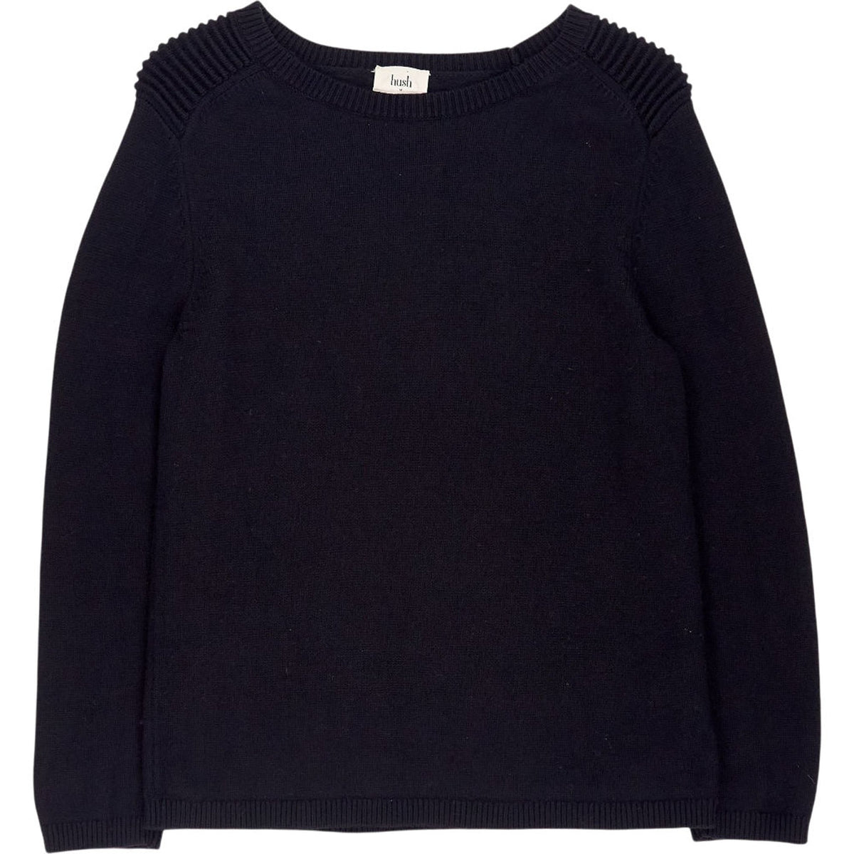 Hush Black Knit Jumper
