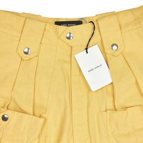 Isabel Marant Yellow Yerris Trousers