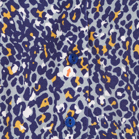 Baukjen Blue Patterned Blouse