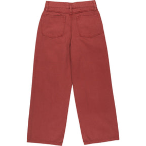 Beaufort & Blake Red Wide Leg Trousers