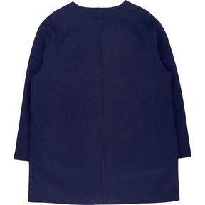 Wyse Navy Wool Coat