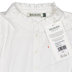 Baukjen White Janey Short Sleeve Blouse