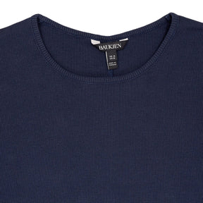 Baukjen Navy Cotton Top